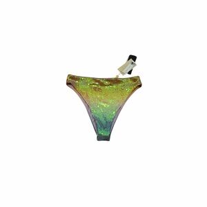 NWTS Gianni Bini ombré sequin high waisted swim bottoms